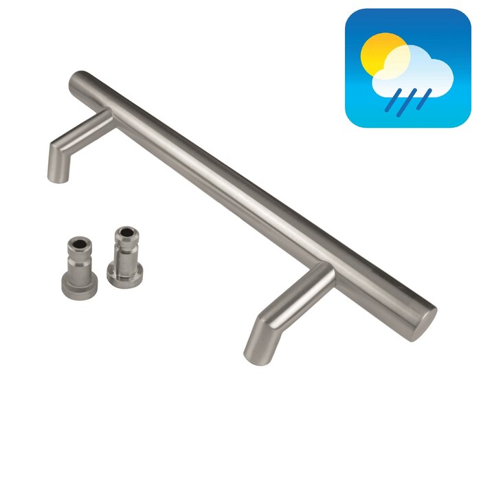 HDD Door handle STCOT 32/300/460 - stainless steel - blind mounting