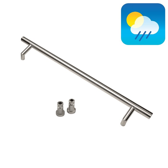 HDD Poignée de porte STCOT 32/650/810 - Inox - montage aveugle