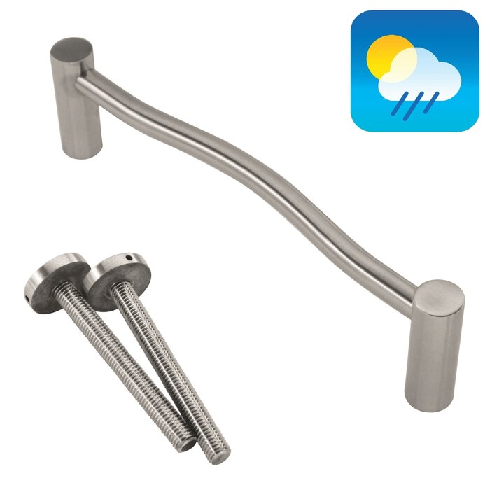 HDD Door handle VENUS - stainless steel - continuous mounting