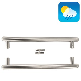 HDD RVS deurgrepen S 25/350/420 paar voor glas