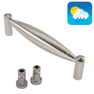 HDD SATURNUS door handle - stainless steel - concealed mounting