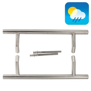 HDD Stainless steel door handles "STCOT" 25/300/460 pair