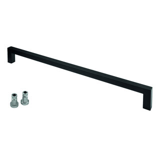 HDD Door handle CUBICA 20/800 - black - concealed mounting