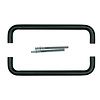 HDD Poignée de porte U 20/300 - noir - paire pour épaisseur de porte >3 CM