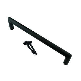 HDD Door handle URG 20/300 - black - continuous mounting