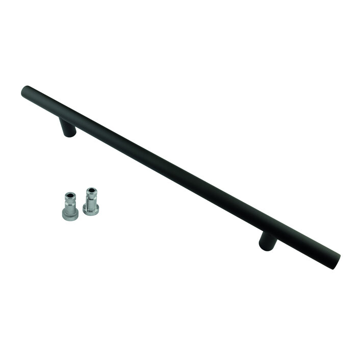 HDD Door handle T 20/340/500 - black - blind mounting