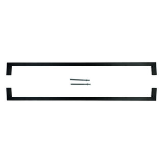 HDD Door handle CUBICA 20/1000 - black - pair for door thickness >3 CM