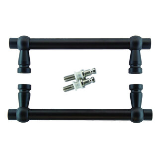 HDD Türgriff PETRA 200mm - Schriftart - Paar für Glas