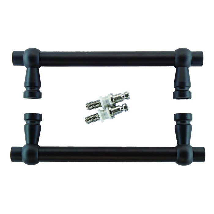 HDD Door handle PETRA 200mm - Font - pair for glass door