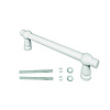 HDD Door handle PETRA 200mm - White - continuous mounting