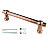 HDD Door handles PETRA 200mm - Rosa - continuous mounting