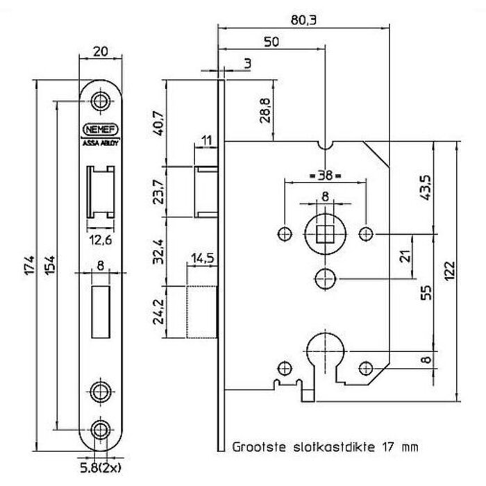 247WOOD Coffret SKS NEMEF 1200 - 247WOOD