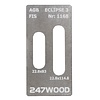 247WOOD Plaque d'insertion 247WOOD AGB ECLIPSE 3.0 115x23