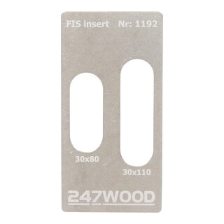 247WOOD 247WOOD-Einlegeplatte AGB ECLIPSE 2.0 110x30