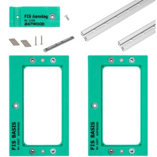 247WOOD 247WOOD Milling jig set FIS Basic