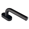 HDD Schwarzer Fenstergriff in L-Form, 19 mm