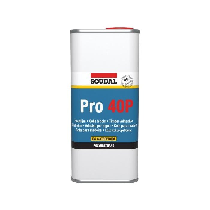 SOUDAL Soudal - PRO 40P - Krachtige polyurethaan lijm - 5KG
