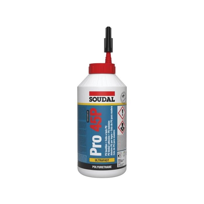 SOUDAL Soudal - PRO 45P - Krachtige polyurethaan lijm - 750 Gr.