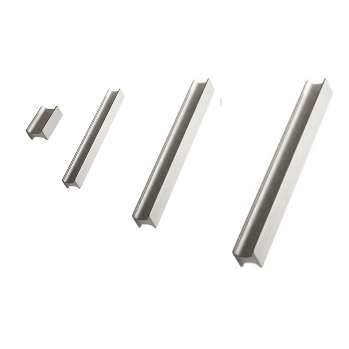 Furnipart Furnipart meubelgrepen TRACK - RVS Look