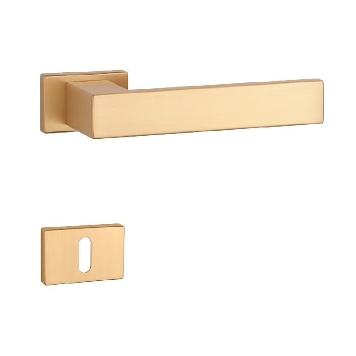 Aprile Aprille Türgriffe PINA mattgold rechteckig 50x33x7mm