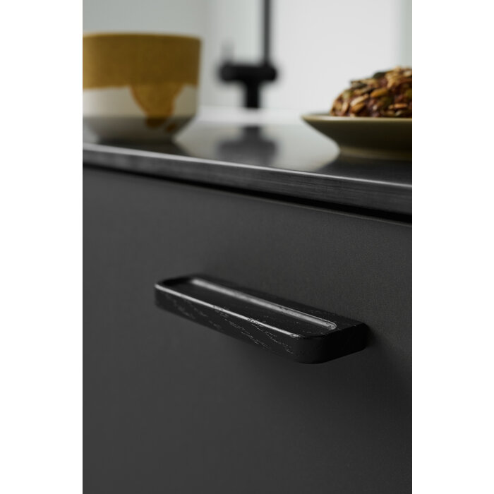 Furnipart Furnipart Möbelgriffe PLANK – Schwarz lackierte Eiche