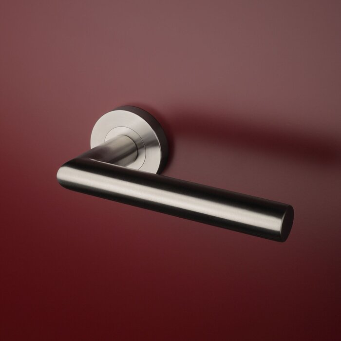 STERK Stainless steel door handles OVAL 1740 PRO 8 MM from STERK Class 4 EN1906:2012