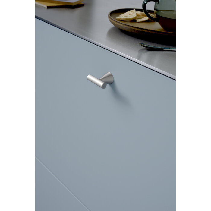 Furnipart Möbelknopf DELTA - Edelstahloptik