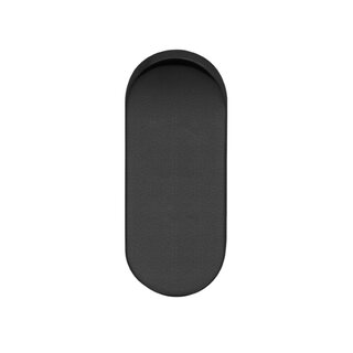 Artitec Rosace aveugle (couvercle) pièce ovale noire