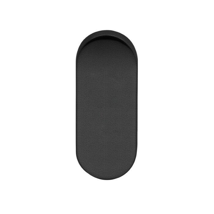 Artitec Rosace aveugle ovale 12 mm noire