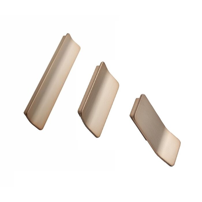 Furnipart Poignées de meubles Furnipart LEAF - laiton brossé