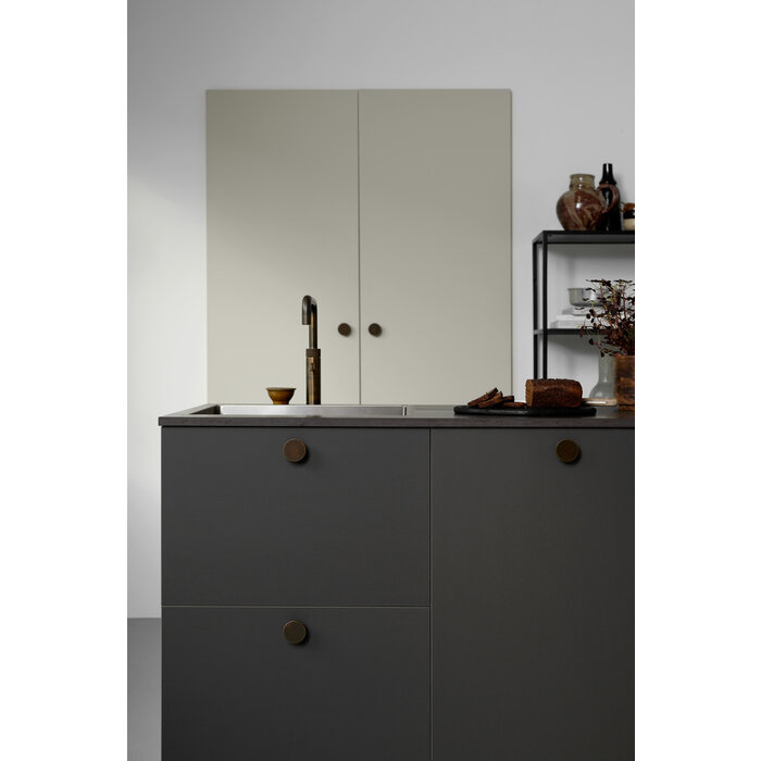 Furnipart Furnipart meubelknop CIRCLE- Antiek bruin