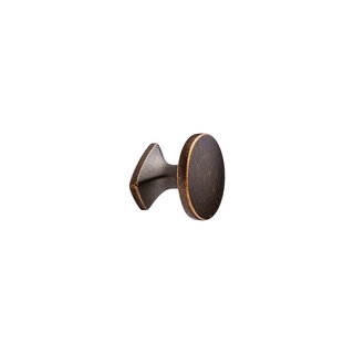 Furnipart Furniture knob CLASSIC Round Antique brown