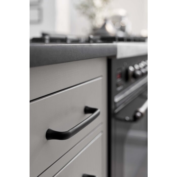 Furnipart Furnipart furniture handle PROVENCE - Cast iron matt black