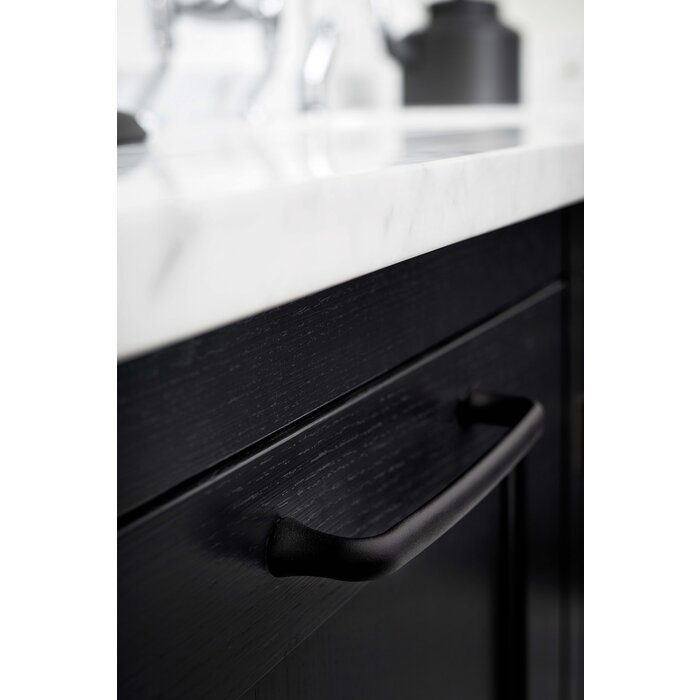 Furnipart Poignée de meuble Furnipart PROVENCE - Fonte noir mat