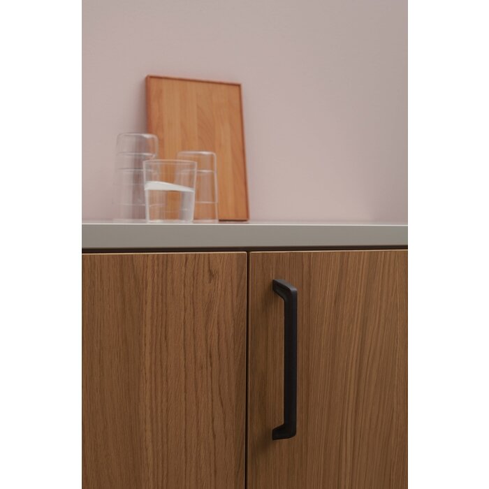 Furnipart Furnipart meubelgreep PAGODA - Gietijzer mat zwart