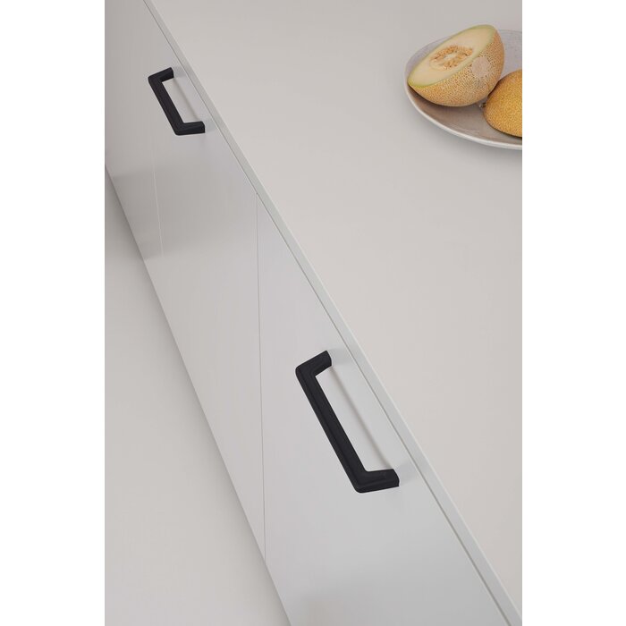 Furnipart Poignée de meuble Furnipart PAGODA - Fonte noir mat