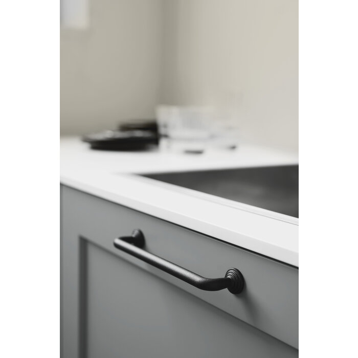 Furnipart Poignée de meuble Furnipart MOTION - Fonte noir mat