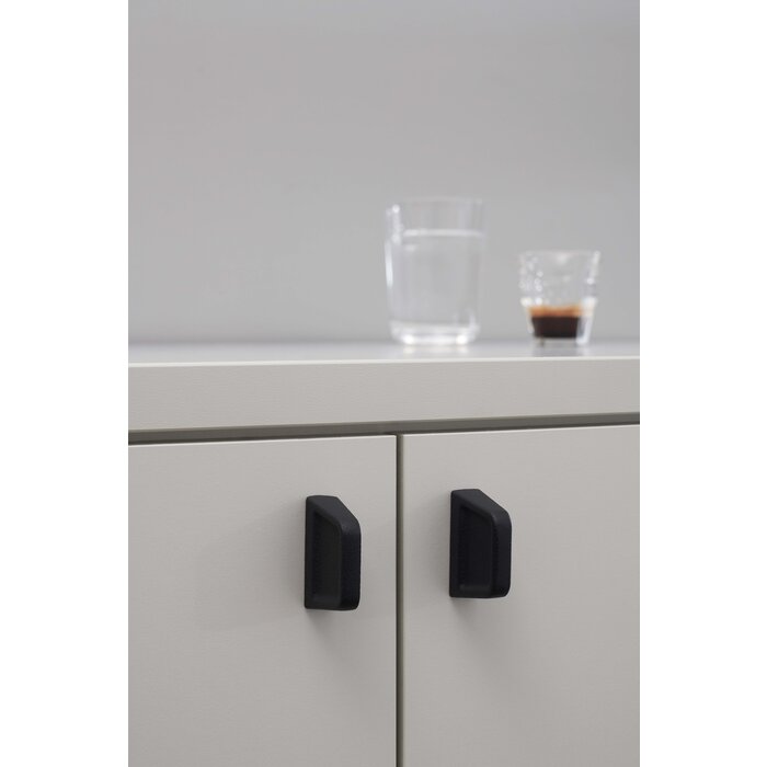 Furnipart Bouton de meuble Furnipart PAGODA - Fonte noir mat