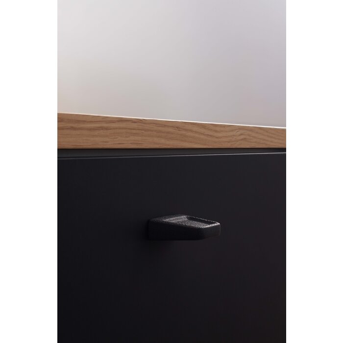 Furnipart Bouton de meuble Furnipart PAGODA - Fonte noir mat