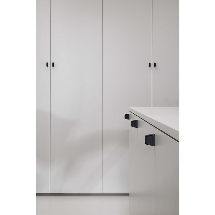 Furnipart Furnipart meubelknop PAGODA - Gietijzer mat zwart