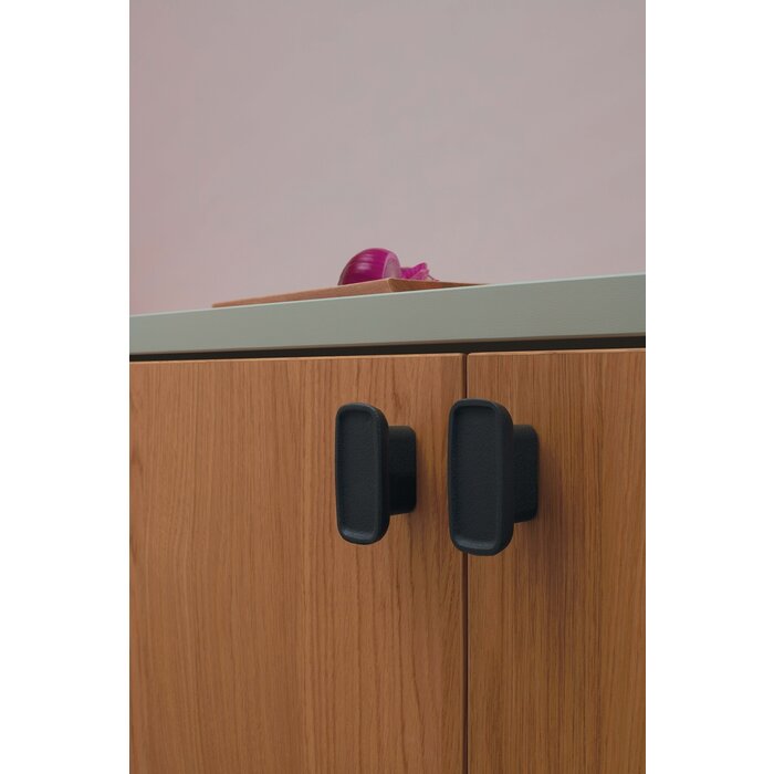 Furnipart Bouton de meuble Furnipart INK - Fonte noir mat