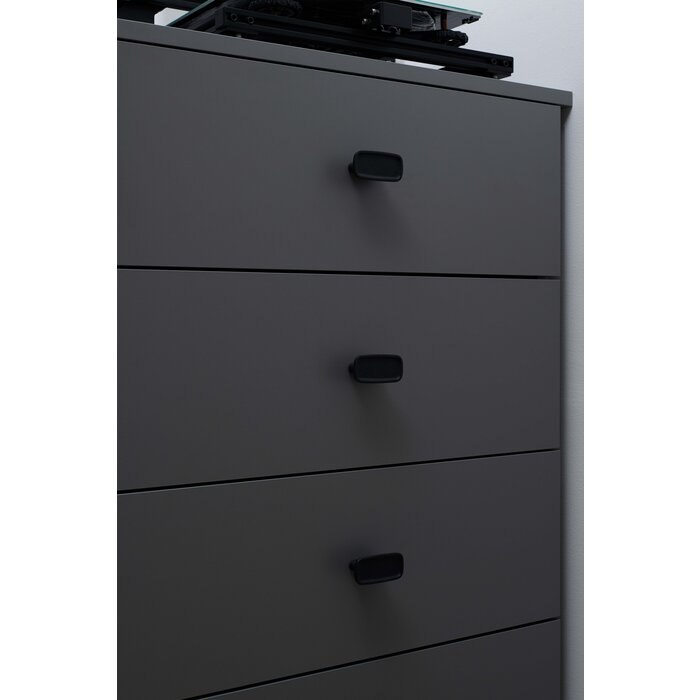 Furnipart Furnipart Möbelknopf INK – Gusseisen mattschwarz