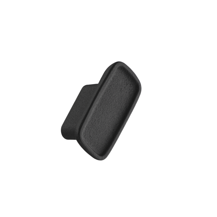 Furnipart Bouton de meuble Furnipart INK - Fonte noir mat