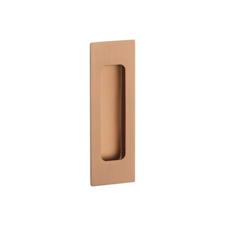 STERK Sliding door bowl 1716 - rectangular 120x40 mm - Copper PVD