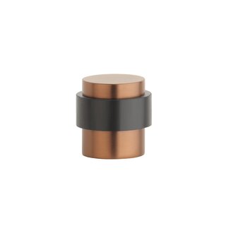 STERK Door stopper 1719 - floor Ø 30x30 mm - Copper PVD