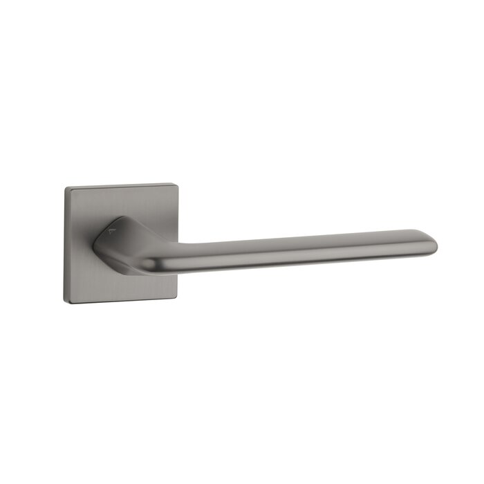 Aprile Solid Aprile door handles, LILAC square, 52x52x7 mm, graphite color