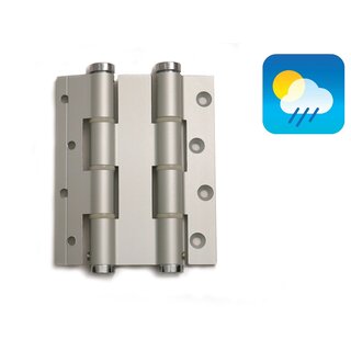 Dulimex Door spring hinge 120/30 double-acting - Silver gray