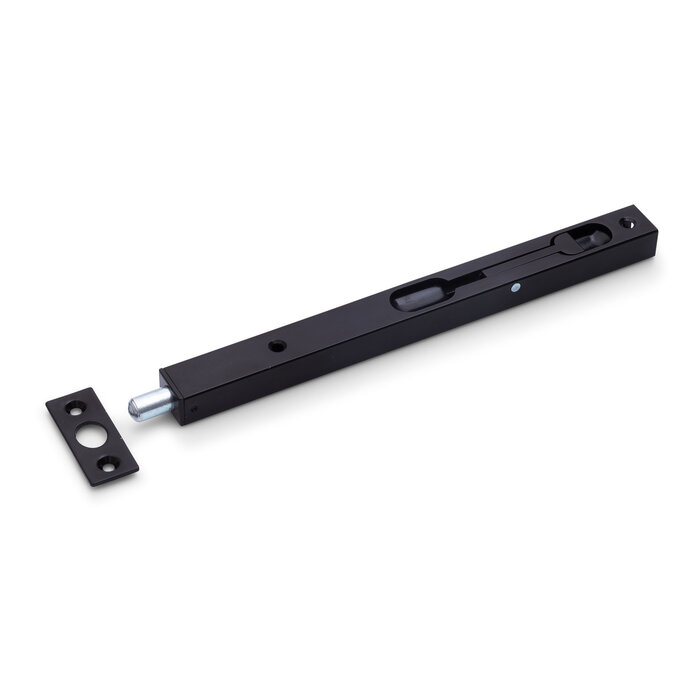 Dulimex Zwarte bascule kantschuif 400x17x15mm type 822