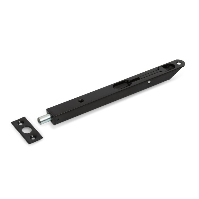 Dulimex Glissière à bascule noire 220x20x15mm type 892 - arrondie