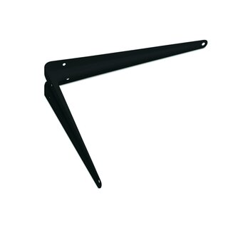 Dulimex Black shelf support 140x110 mm steel